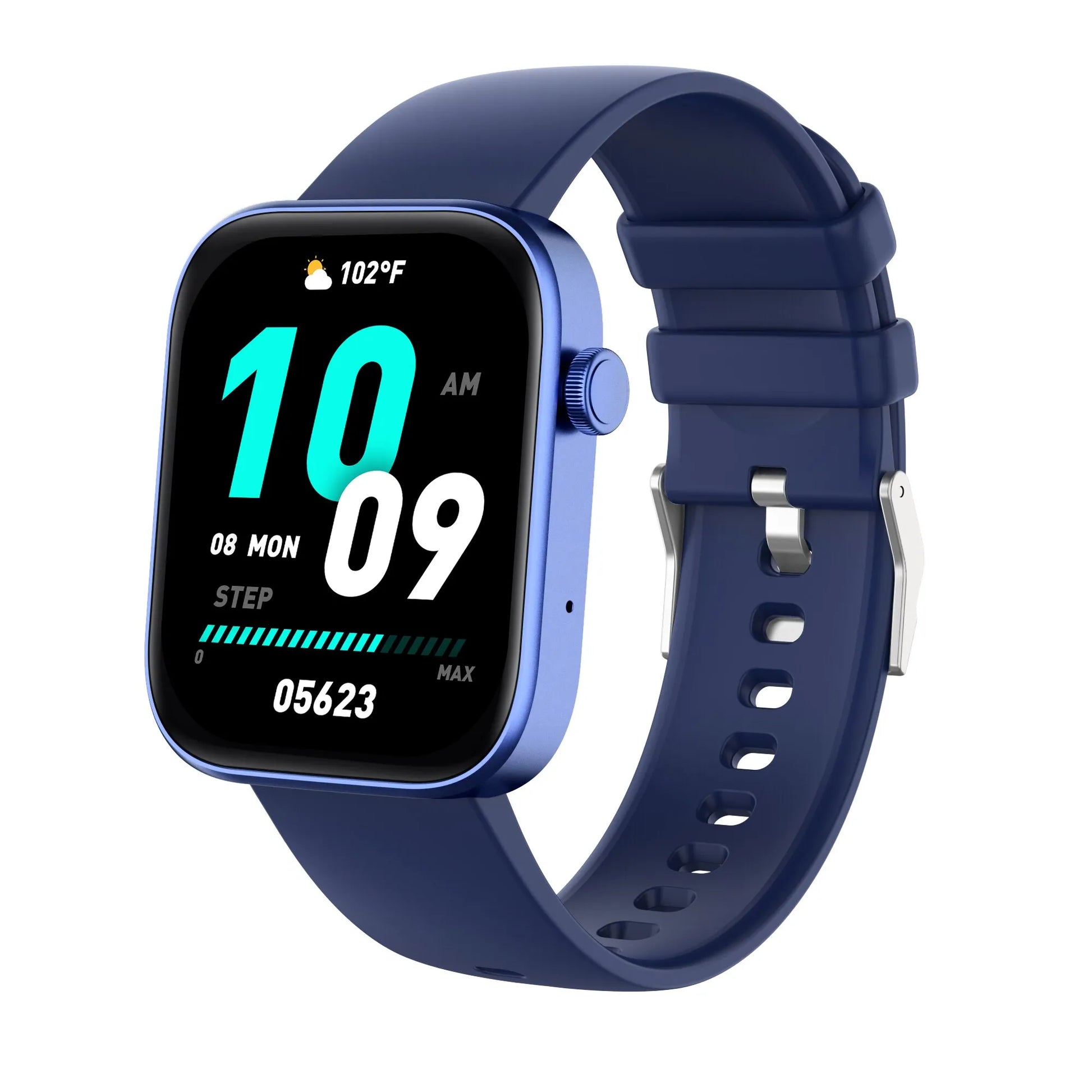 Montre connectée pour les hommes et les femmes, étanche conforme à la norme IP68, avec appels vocaux et assistant vocal, multifonctions