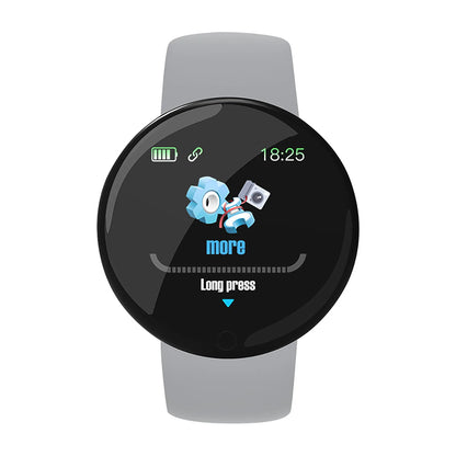Montre de sport intelligente numérique ronde pour hommes et femmes, montres LED, électronique, Bluetooth, montre-bracelet de fitness, multifonctions.