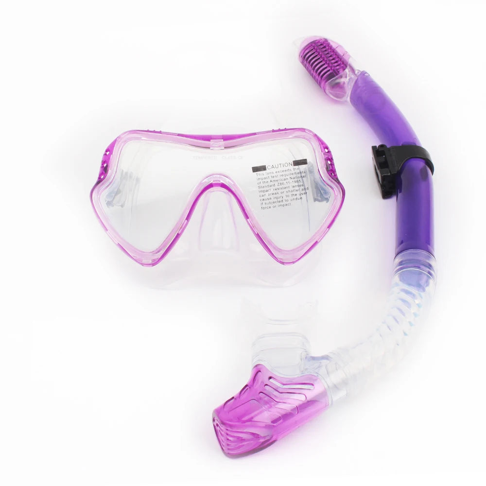 Masque de plongée avec tuba professionnel lunettes de plongée lunettes de plongée ensemble de tubes de natation masque de plongée adulte unisexe