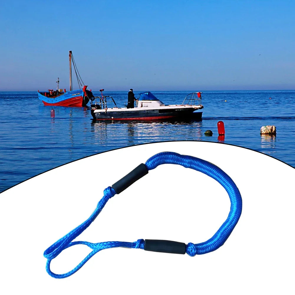 Corde antichoc pour jet ski, ponton, kayak, canoë, bateau à moteur