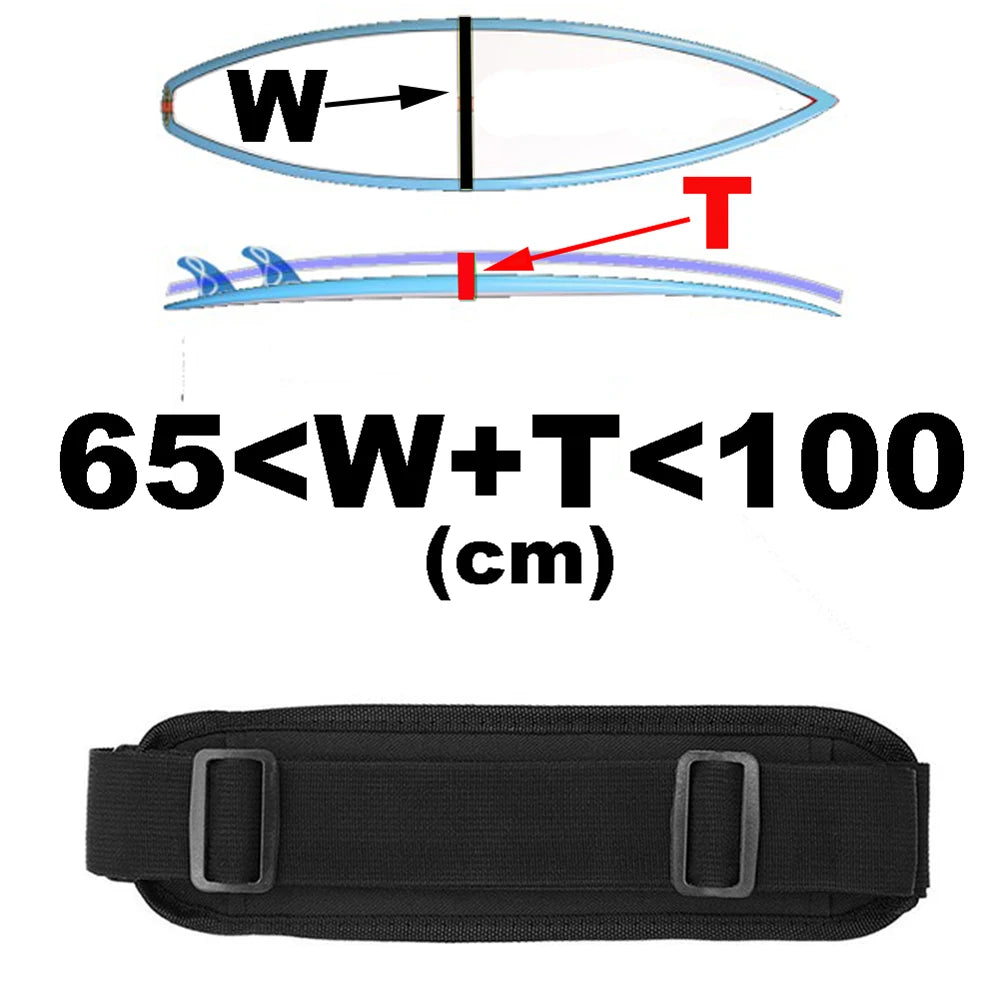 Sangle de transport réglable pour planche de surf, paddle, wakeboard, kayak