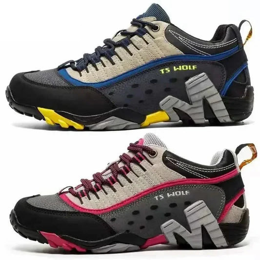 Chaussures de randonnée unisexes premium en cuir – robustes, confortables et durables