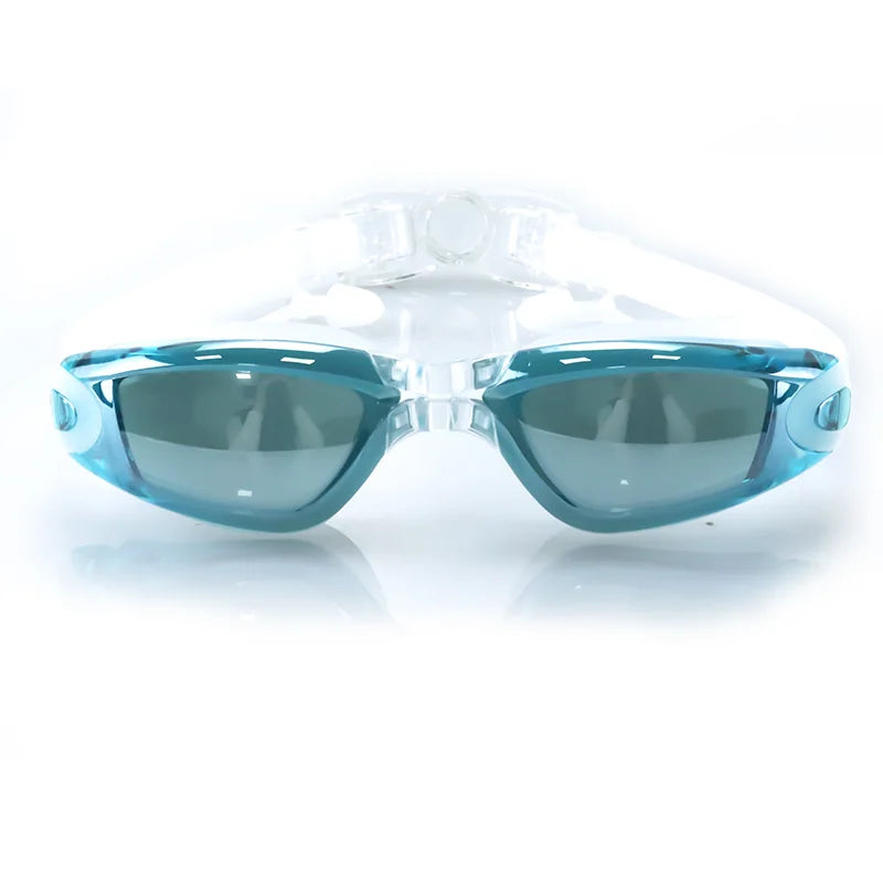 Lunettes de natation étanches pour adultes, lunettes de piscine, lunettes anti-buée, lunettes optiques avec bouchons d'oreille, protection UV, hommes et femmes