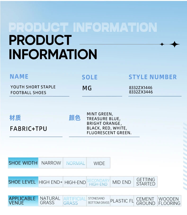 Chaussures d’entraînement football, traction et confort SportMix