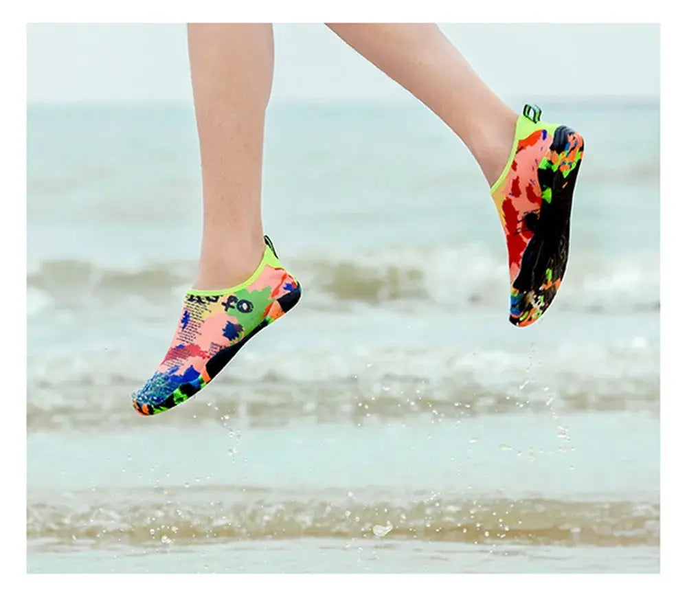 Chaussures de baignade unisexes à séchage rapide, de plage, baskets de natation, sports d'été, chaussures aquatiques de plongée pour femmes et hommes, été
