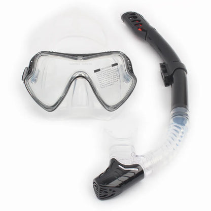 Masque de plongée avec tuba professionnel lunettes de plongée lunettes de plongée ensemble de tubes de natation masque de plongée adulte unisexe