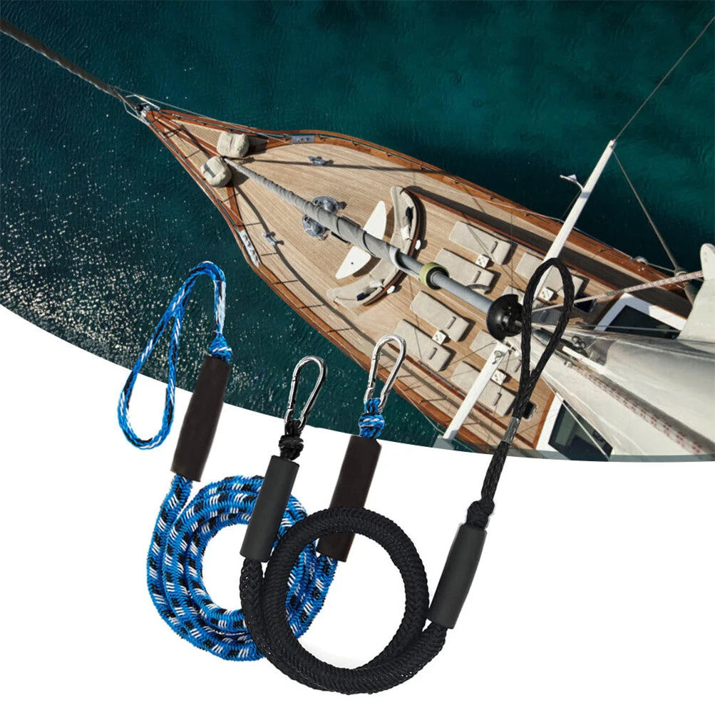 Corde d'amarrage pour sport nautique, kayak, canoë, bateau à moteur, jet ski