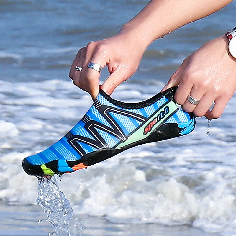 Chaussures de sport aquatiques unisexes pour hommes et femmes, baskets de plage, de natation, de course, de yoga, d'extérieur