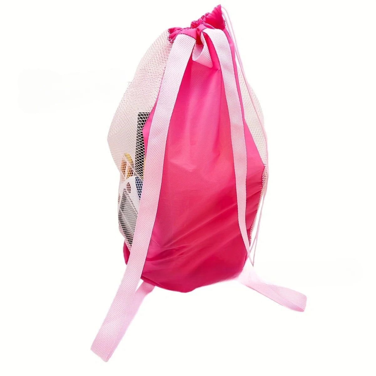 Sac de plage en filet portable pour enfants, rangement de jouets, serviettes, trousse de maquillage, autres