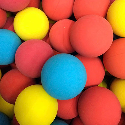 Colorful squash balls for training and competition, 5.5cm diameter, excellent quality and value, guaranteed satisfaction.