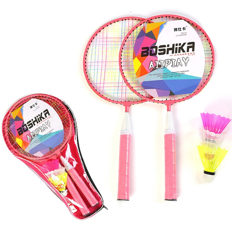 Raquettes de badminton et tennis pour enfants