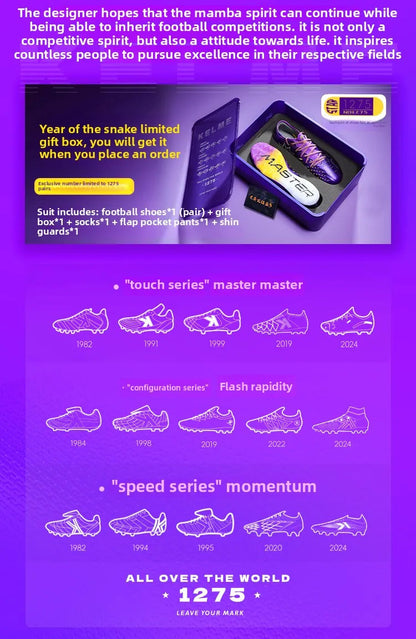 Chaussures de foot professionnel, tendance, anti-dérapant SportMix