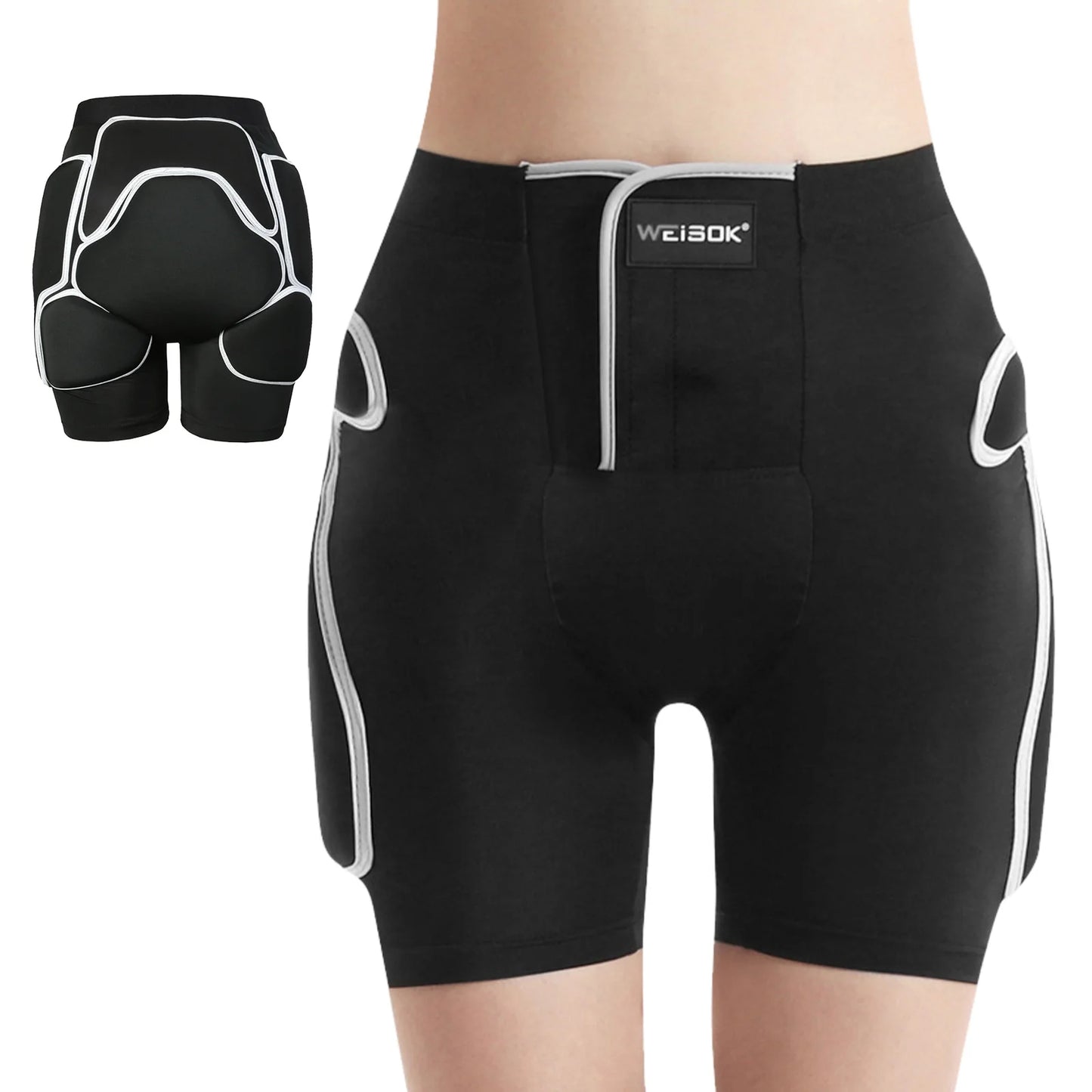 Short de protection 3D pour adultes, protège-hanches, pour ski, snowboard