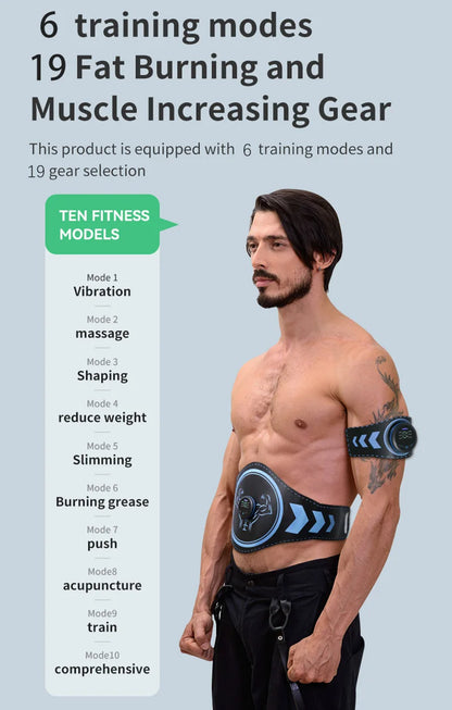 Ceinture d'entraînement musculaire pour homme et femme