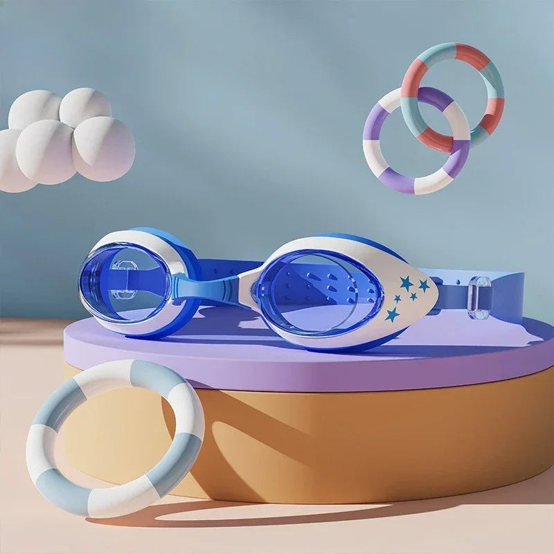 Lunettes de natation pour enfants, étanches et Anti-buée, formation professionnelle pour garçons et filles, équipement de lunettes de natation