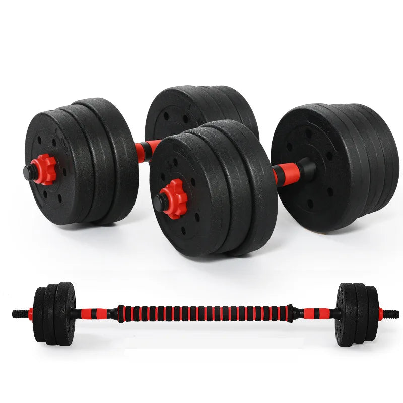 Barre d'haltères filetée, accessoires de gymnastique à domicile, haltères Powerlifting, équipement de fitness