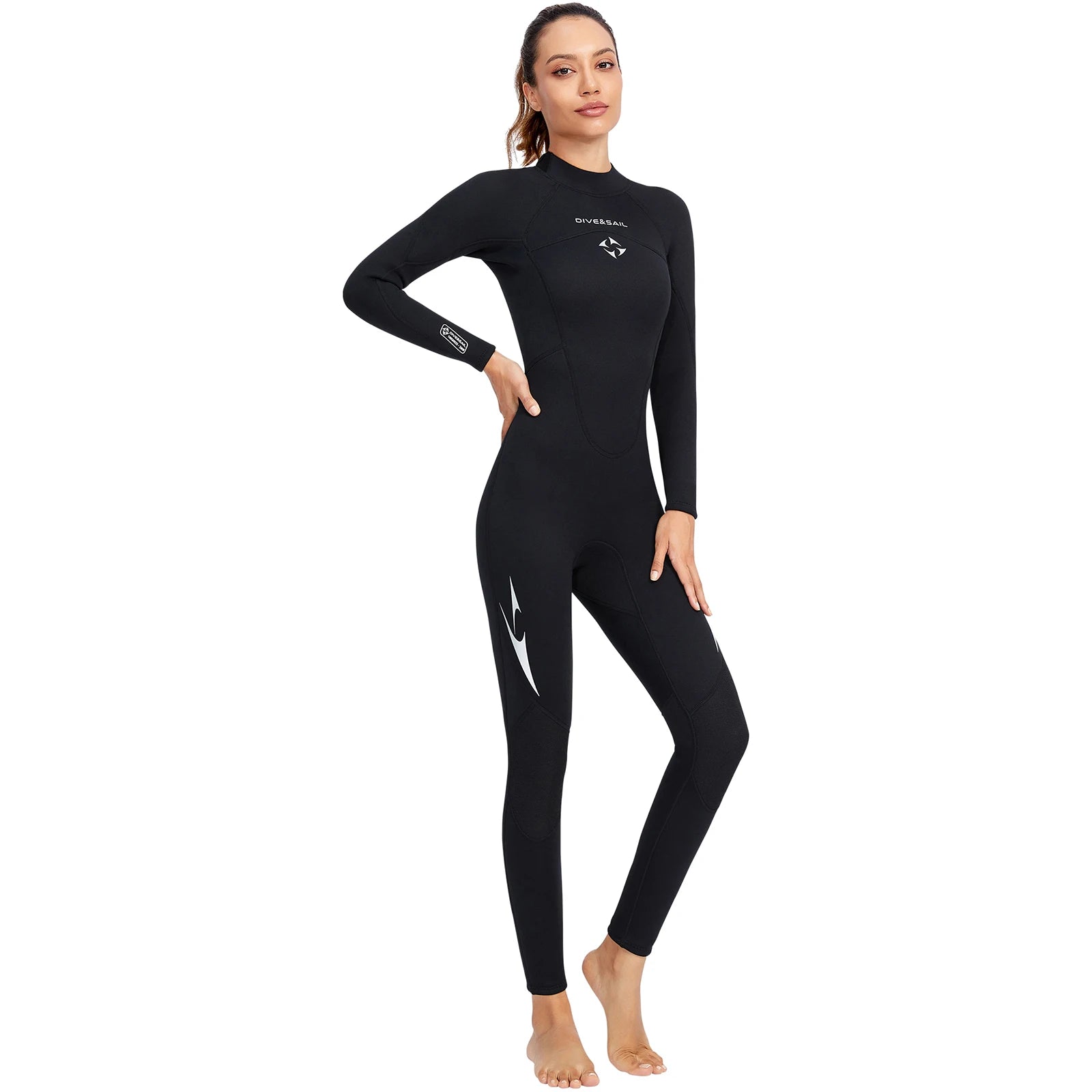 Combinaisons de plongée complètes en néoprène pour femmes, combinaisons de plongée, plongée en apnée, surf, sports nautiques, garder au chaud, manches longues, vêtements de plongée, 3mm