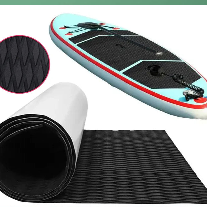 Tapis de traction auto-adhésive antidérapante, réglable, pour Planche de Surf, Yacht, Kayak, Natation