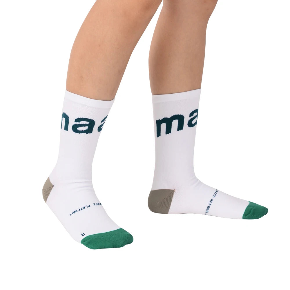 Chaussettes de cyclisme professionnelles pour hommes et femmes, haute qualité, VTT, football, course à pied