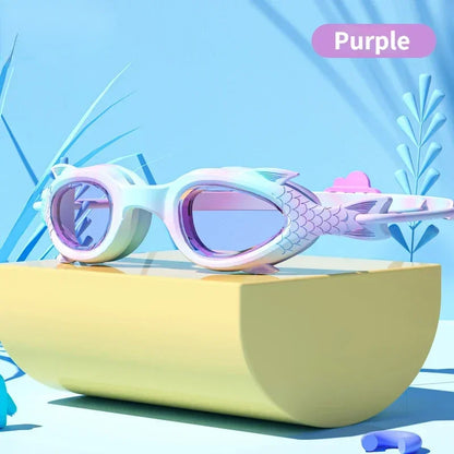 Lunettes de natation pour enfants, étanches et Anti-buée, formation professionnelle pour garçons et filles, équipement de lunettes de natation