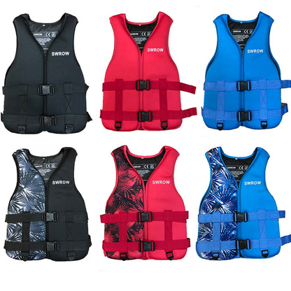 Gilet de Sauvetage Professionnel en Néoprène, Flottabilité, sport nautique