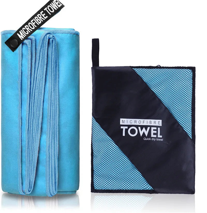 Serviette de sport super absorbante, séchage rapide, super douce et légère, plage, salle de sport, natation, yoga, camping