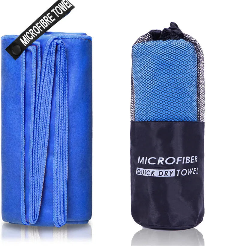 Serviette de sport super absorbante, séchage rapide, super douce et légère, plage, salle de sport, natation, yoga, camping