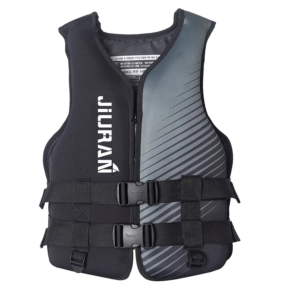 Gilet de Sauvetage en Néoprène pour Homme et Femme, pour sports nautiques, Natation