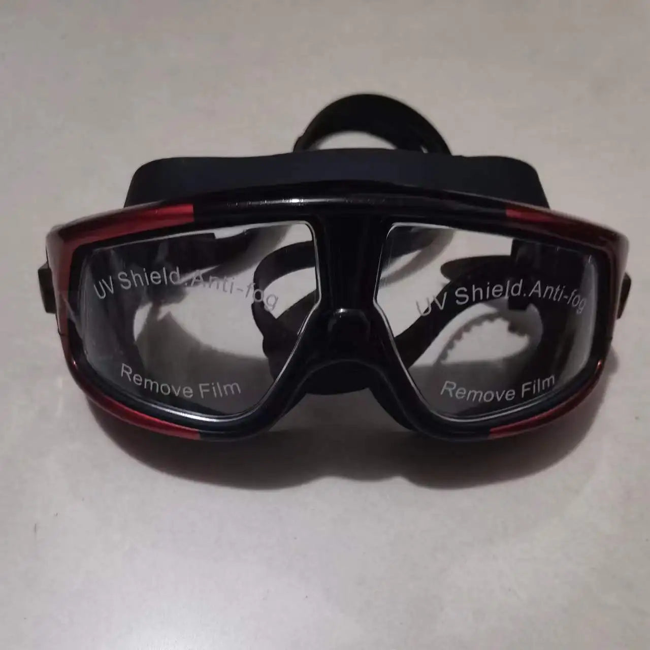 Lunettes de natation à grand cadre pour adultes, haute qualité, HD, anti-buée