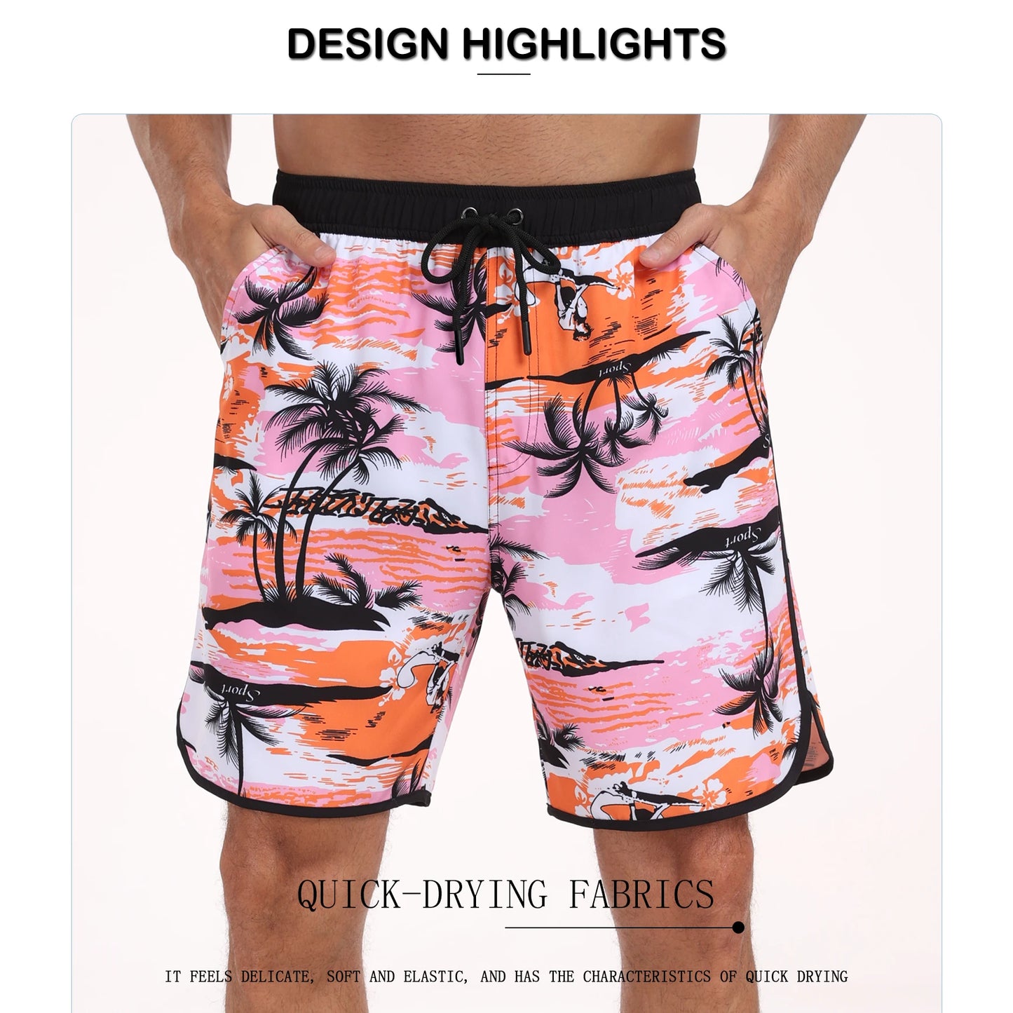 Maillot de bain, Beach Mood – confortable, respirant et décontracté