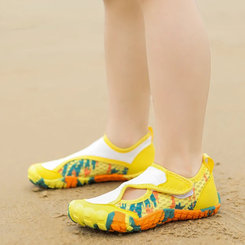 Chaussures de natation, plage pour enfants, plein air, chaussures de sports nautiques, chaussures d'été, taille 25 à 30