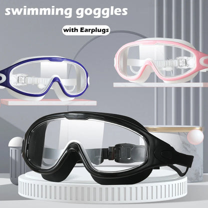 Lunettes de natation pour hommes et femmes adultes, haute définition, étanches, anti-buée, full qualité