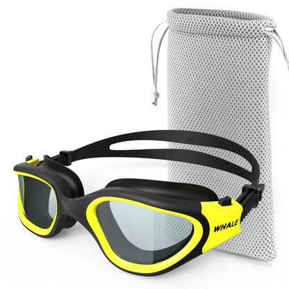 Lunettes de natation pour hommes et femmes, lentille de protection UV anti-buée pour adultes, étanche, réglable, silicone, stylée