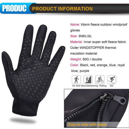 Gants d'hiver pour hommes et femmes