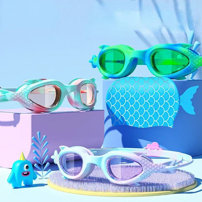 Lunettes de natation pour enfants, étanches et Anti-buée, formation professionnelle pour garçons et filles, équipement de lunettes de natation