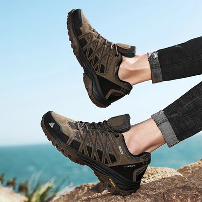 Chaussures outdoor homme HIKEUP légères et respirantes - randonnée, escalade