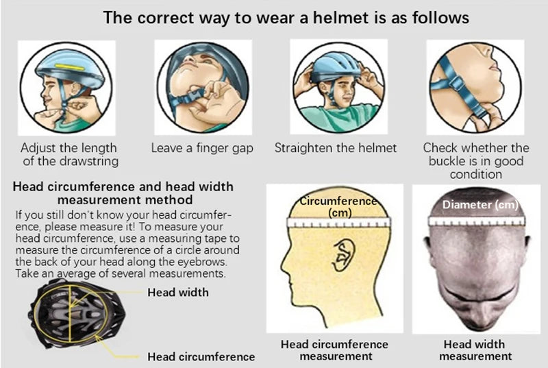 Casque polyvalent de sécurité réglable pour le cyclisme