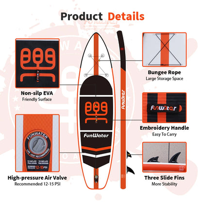 Planche de surf gonflable Stand Up Paddle Board 335 x 84 x 15 cm + Accessoires complets