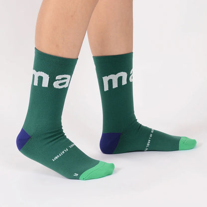 Chaussettes de cyclisme professionnelles pour hommes et femmes, haute qualité, VTT, football, course à pied