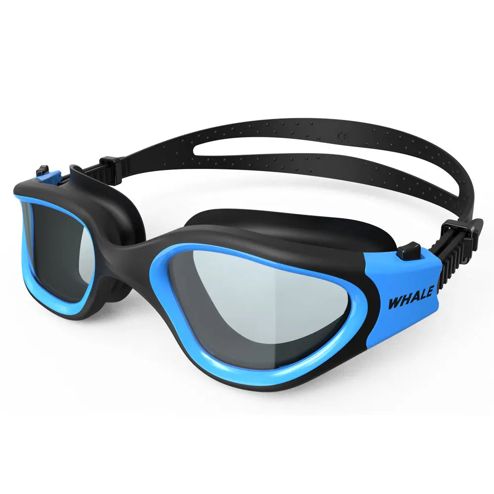 Lunettes de natation pour hommes et femmes, lentille de protection UV anti-buée pour adultes, étanche, réglable, silicone, stylée