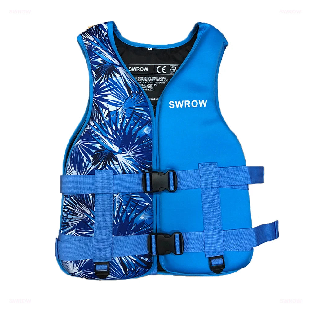 Gilet de Sauvetage Professionnel en Néoprène, Flottabilité, sport nautique