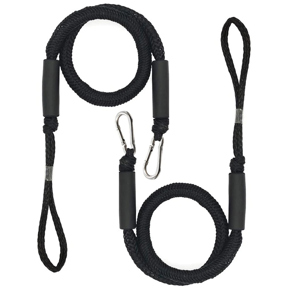 Corde d'amarrage pour sport nautique, kayak, canoë, bateau à moteur, jet ski