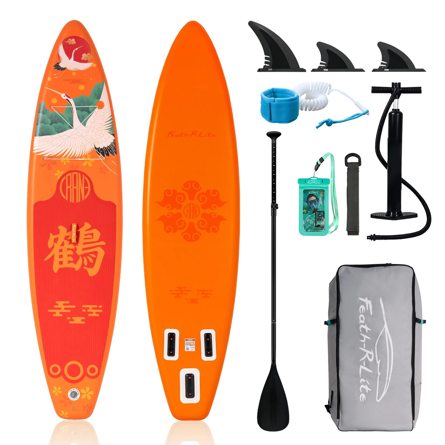 Planche de surf gonflable Stand Up Paddle Board 335 x 84 x 15 cm + Accessoires complets