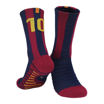 Chaussettes de football avec semelle