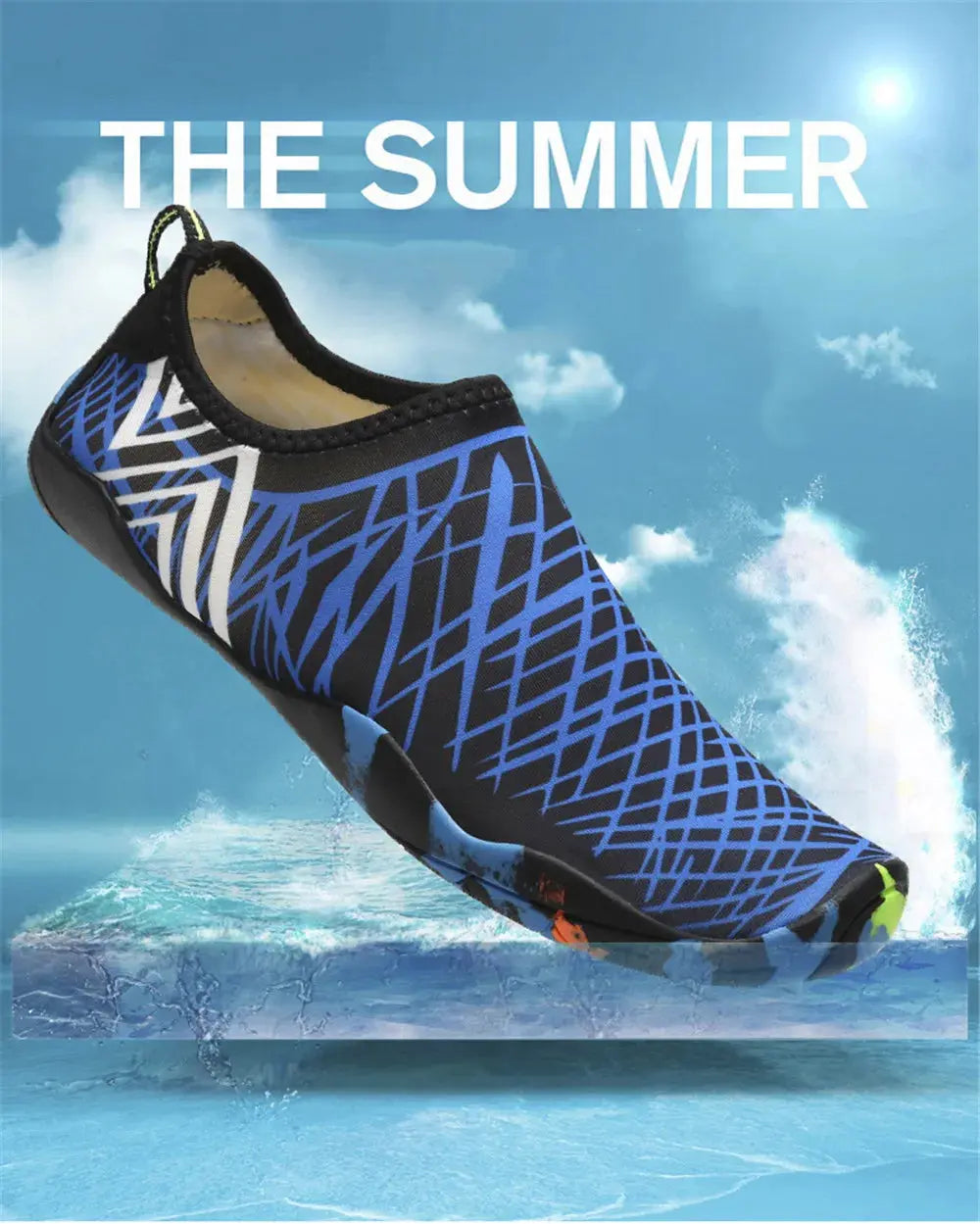 Chaussures de baignade unisexes à séchage rapide, de plage, baskets de natation, sports d'été, chaussures aquatiques de plongée pour femmes et hommes, été