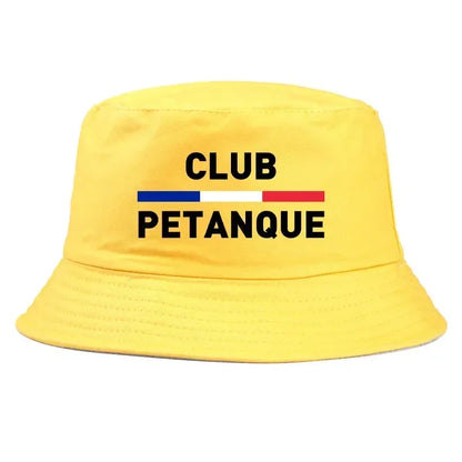 Unisexe chapeau de club de pétanque français de haute qualité, bon rapport qualité-prix, couleur jaune avec livraison gratuite