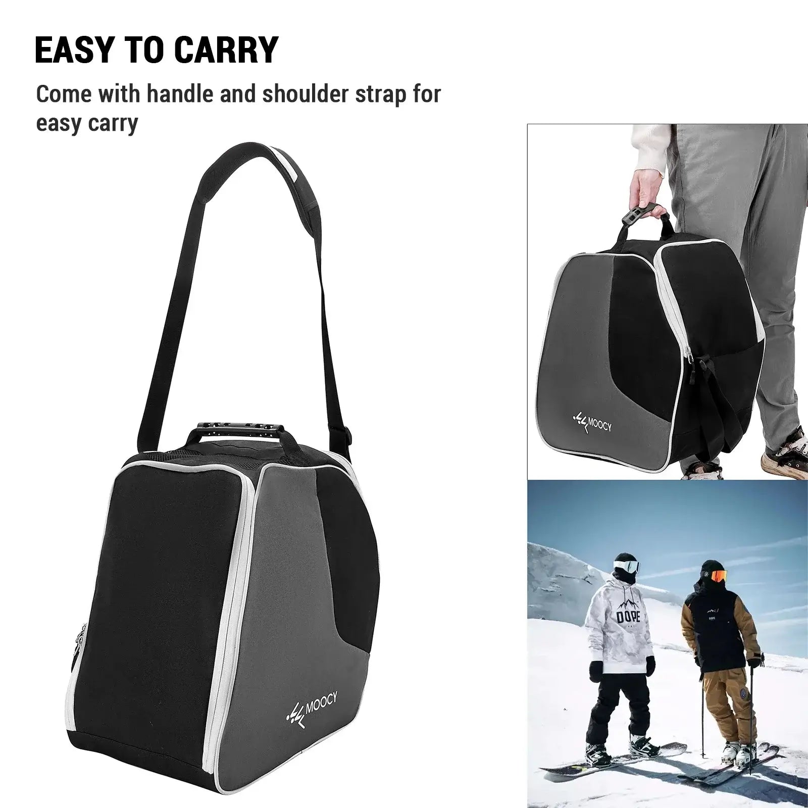 Sac de rangement de chaussures de ski, snowboard, casque, gants