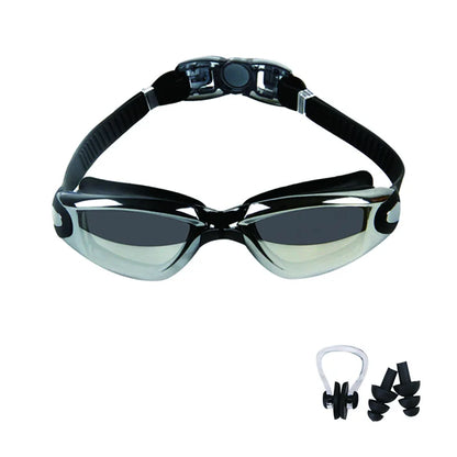 Lunettes pour hommes et femmes, Anti-buée, Prescription Uv, étanche, en Silicone, ajustables, pour piscine, adultes et enfants, lunettes de plongée