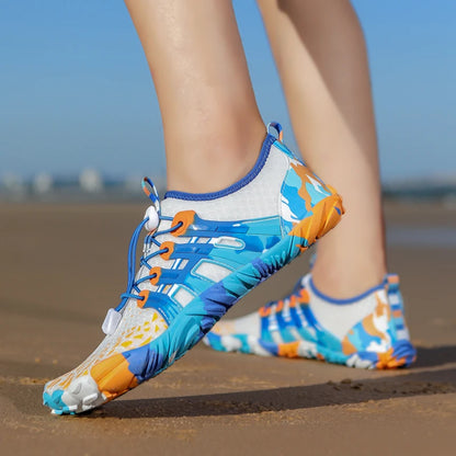 Chaussures aquatiques antidérapantes pour enfants, chaussures d'eau antidérapantes pour hommes et femmes, pieds nus, plage, baskets de sport