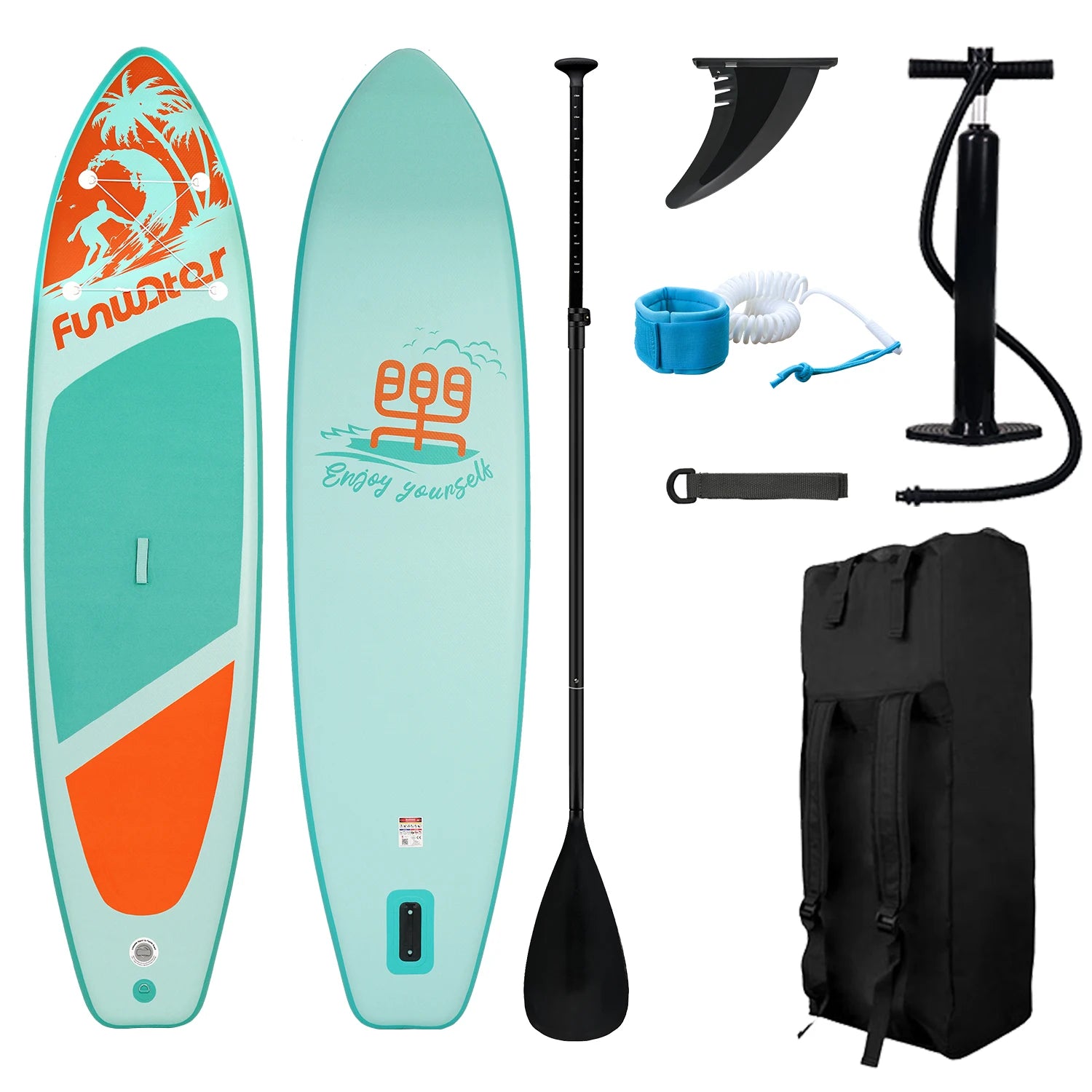 Planche de surf gonflable Stand Up Paddle Board 335 x 84 x 15 cm + Accessoires complets